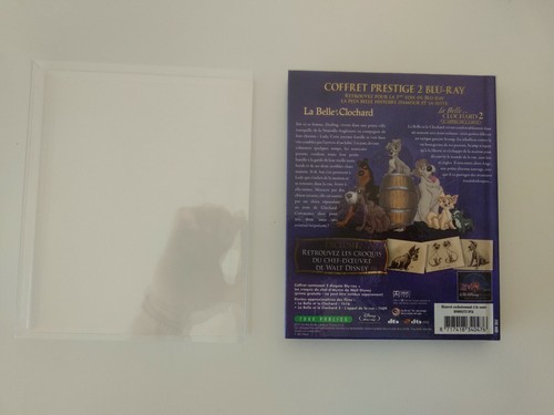 Coffret Collector Prestige Bluray Disney La belle et le clochard 1&2 2 films FR - Imagen 2 de 4