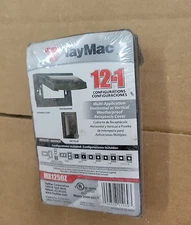1- NEW TayMac MX1250Z Receptacle Cover 12-in-1 HORIZONTAL/VERTICAL WEATHER PROOF