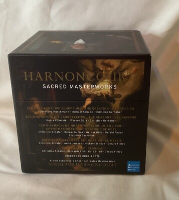 CD Harnoncourt Sacred Masterworks 9CD