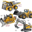 2.4Ghz Kids RC Construction Remote Control Truck Digger Sets