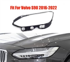 Fit For Volvo S90 2016-2022 Headlight Shell Lens Cover Left Side 1Pcs