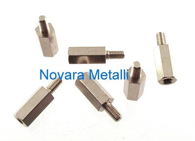 M3x6mm,in ottone,da maschio a femmina esagonale Distanziatore M3x6mm,in ottone,da maschio a femmina esagonale Distanziatore