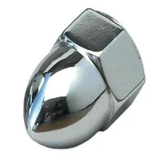 Chrome Acorn High Crown Cap Nuts * Size's 10-24 to 1/2-20 & 6-8-10mm  SOLD EACH