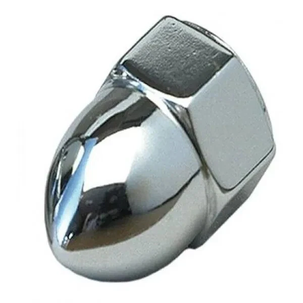 MIDWEST FASTENER Chrome Acorn High Crown Cap Nuts * Size's 10-24 to 1/2-20 & 6-8-10mm SOLD EACH
