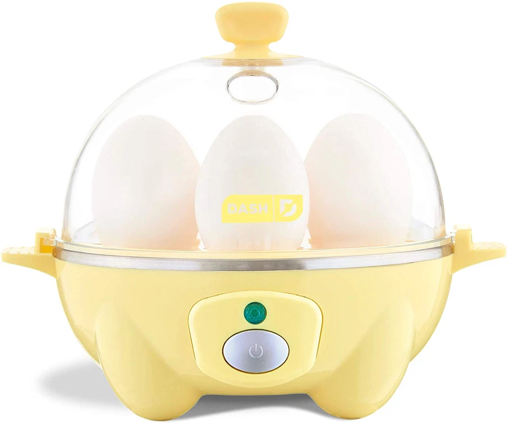 Dash Rapid Electric Egg Cooker with 6-Egg Capacity for Perfect Hard Boiled Eggs