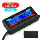 200A DC LCD Digital Monitor Amp Watt Meter RC Battery Solar Power Analyser Tool