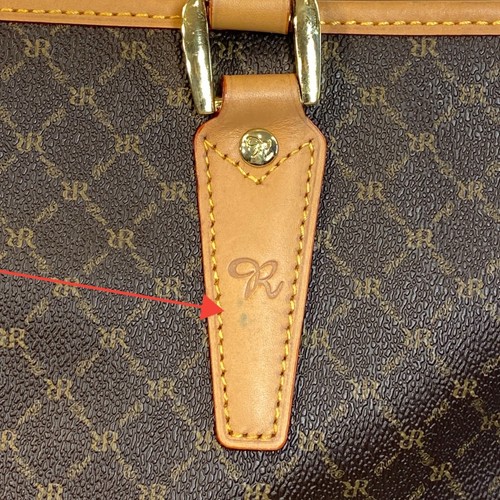 RIONI Moda Italia Monogram Print Luxury Designer Tall Tote Shopper Shoulder Bag - Picture 12 of 12