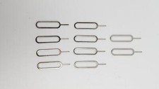 8x Sim Card Removal Tool Tray Eject Needle Pin Key Remover for iPhone, Samsung