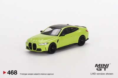 Mini GT 1:64 BMW M4 Competition (G82) San Paulo Yellow #468