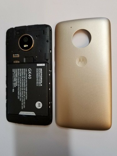Motorola Moto E4 XT1768 16GB Gold Unlocked Android GSM Smartphone Cellphone - Afbeelding 6 van 6