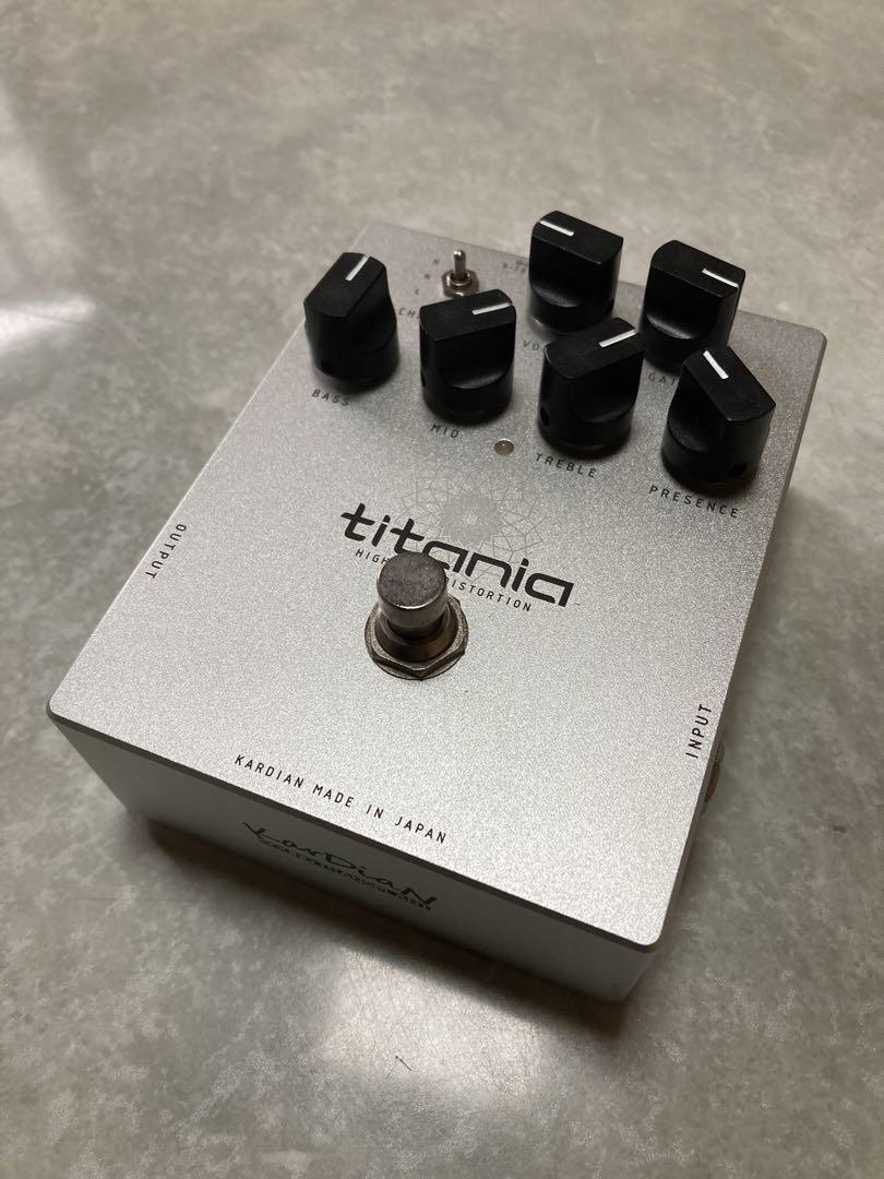 Kardian Titania V1 Pedal Distortion Musical Instruments Japanese Check Images