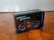 Harley-Davidson 1903-1950 2-Sets of Historical Playing Cards in Collectors Tin