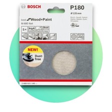 Bosch Net M480 Abrasive Discs 125mm 180G Mesh Sanding Disc