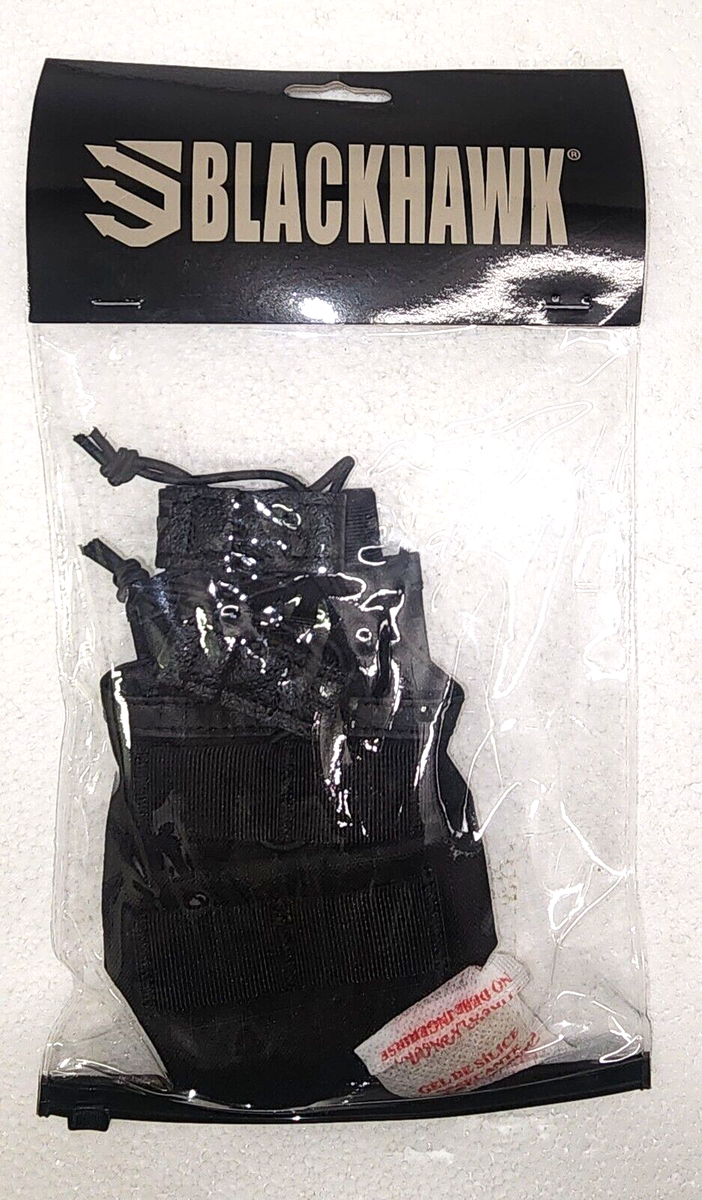 Le noir - Pochette tactique militaire Molle pour porte clé EDC, petite
