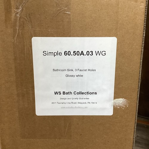 WS Bath Collections Simple 60.50A.03 Semplice 23-5/8" Rettangolare - Foto 2 di 9