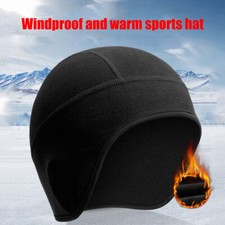 Winter Windproof Warm Fleece Skull Cap Under Helmet Liner Ski Cycling Watch Cap