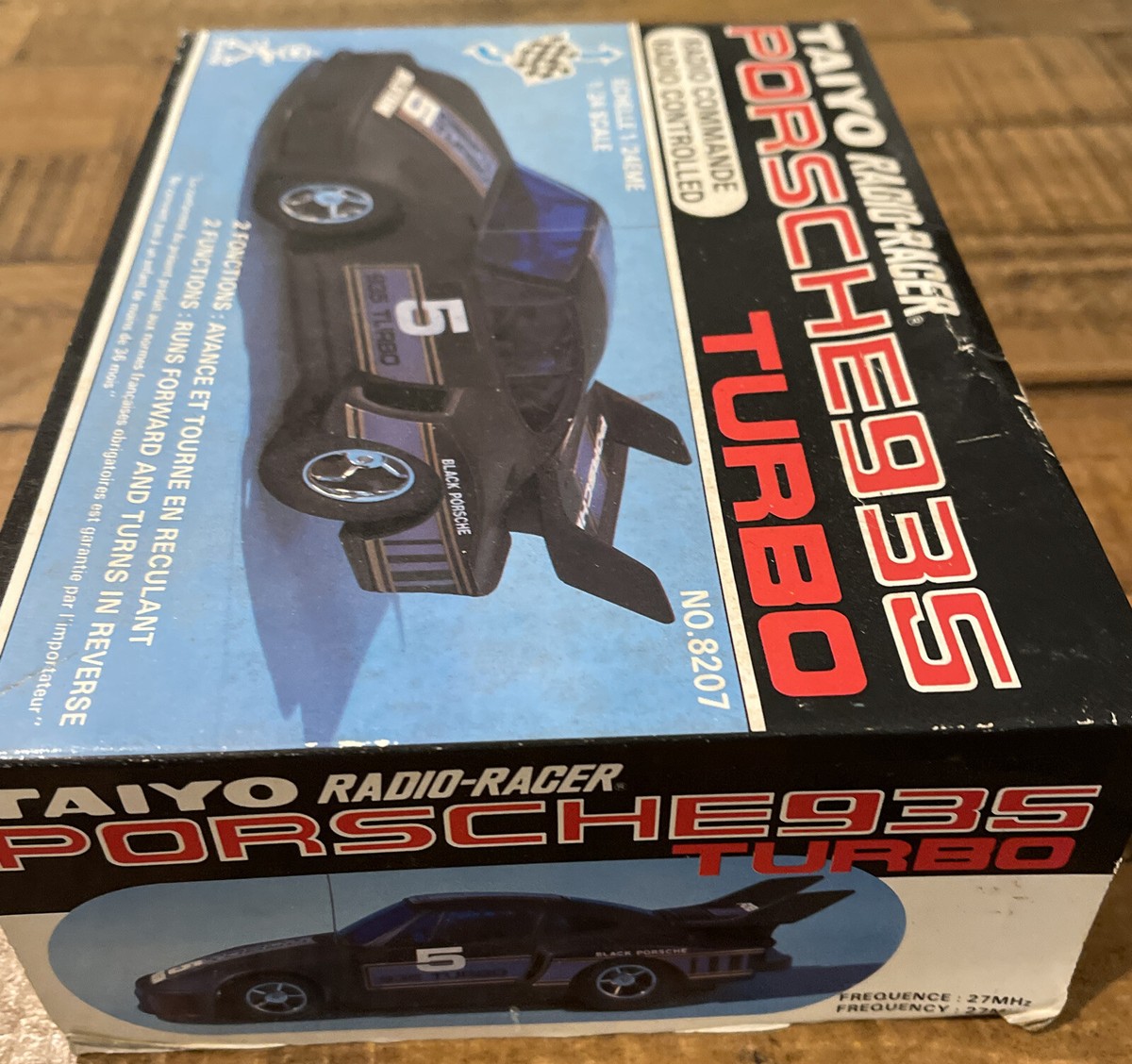 レア・未使用品 TAIYO R/C ハーフトラックス BLACK No.9111 Radio Control Porsche 935 Turbo, Taiyo RARE Black Bilstein Model