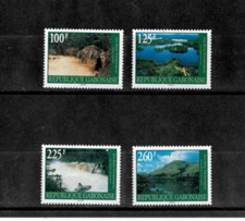 Gabon 2001 - Tourism - Set of 4 Stamps - Scott #981-84 - MNH