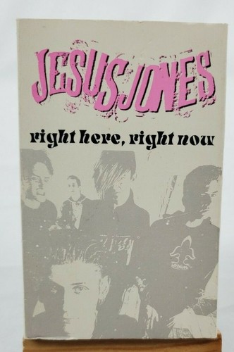 Jesus Jones: Right Here, Right Now Cassette Single SBK Records #4JM-07345/1991