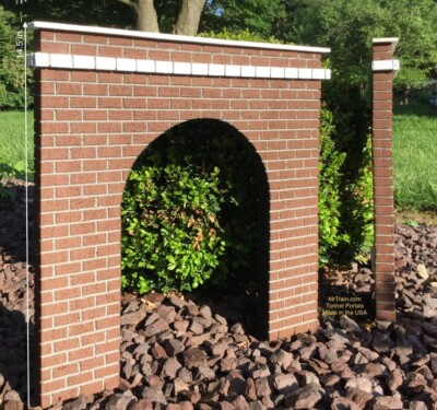 TRAIN TUNNEL PORTALS /Set of 2 / Garden Railroad / G Scale / 1:22 - 1:24 Scenery
