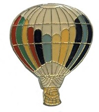 Pack of 3 Hot Air Balloon Bike Motorcycle Hat Cap Lapel Pin HP746