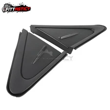 2pcs For 2019-2021 Toyota Corolla Side Mirror Fender Corner Triangle Cover Trim