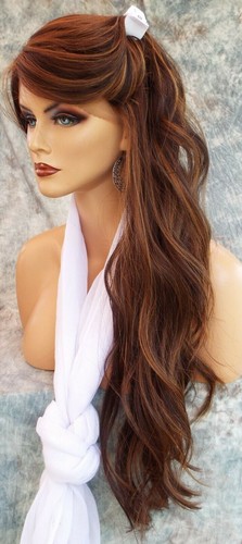 LONG LOOSE BEACHY WAVES WIG HEAT SAFE STUNNING COLOR P4.27.30 US SELL 423 - Picture 10 of 12