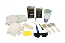 Fiberglass and Resin Repair Kit - 1 Quart Resin, 2 Yds of Fiberglass Plus more