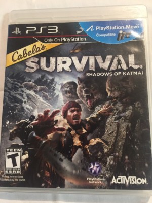 Cabela's Survival: Shadows of Katmai (Sony PlayStation 3, 2011)