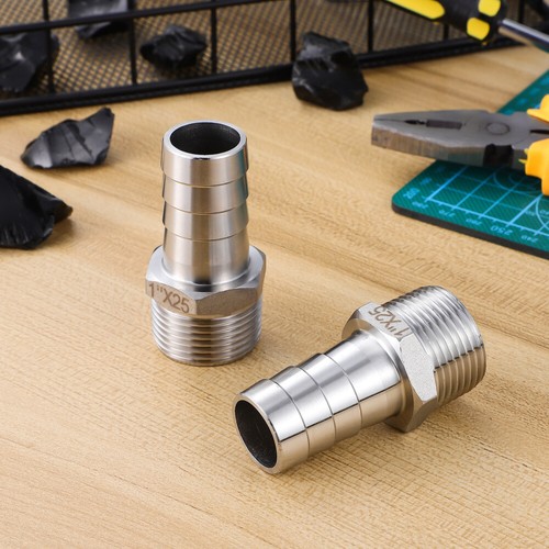 4 Pack Stainless Steel Joint Hose Repair Kit Fittings And Connectors - 第 4/12 張圖片