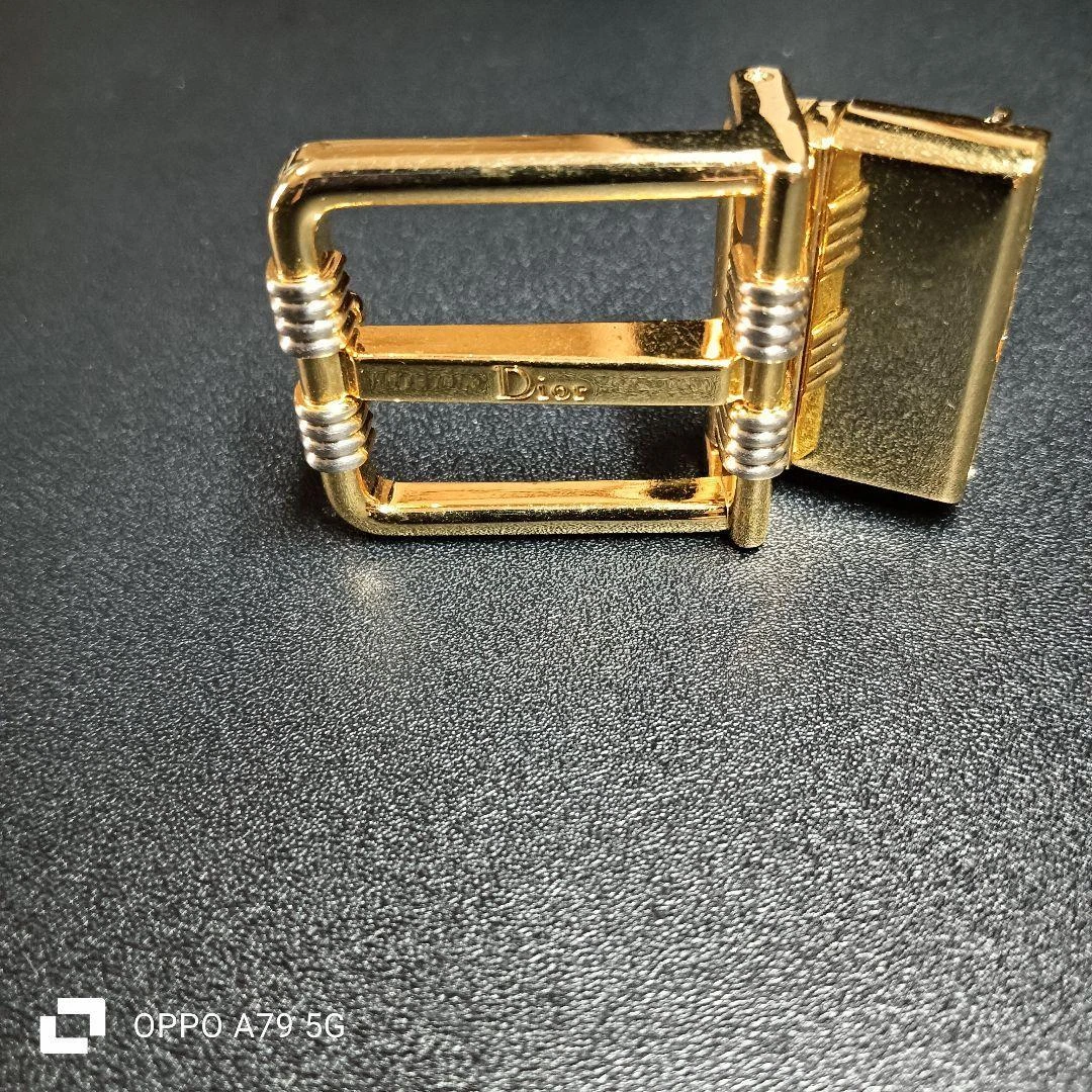 Christian Dior Ceinture Tomeigane Dorée Accessoire Mode pour Femme Authentique