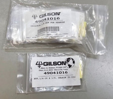 9 PCS Gilson Nut, 1/4 - 28 x 1/8 Delrin (P-304); 49041016