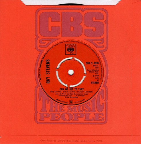Ray Stevens - Bridget The Midget (The Queen Of The Blues) (7" Single 1971) EX - Picture 3 of 4
