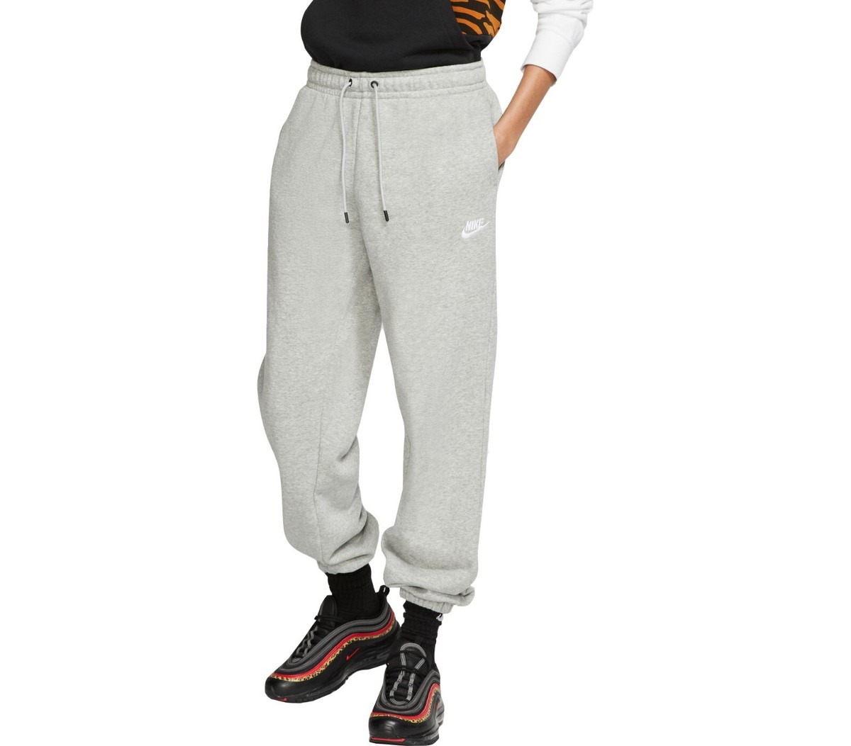 nike womens essential regular fleece pant