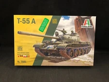 Italeri T-55 A Soviet Union Tank 1:72 Scale Plastic Model Kit 7081 NISB