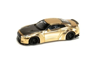 ミニカー MINI GT Nissan GT-R R35 Gold Series MINI GT 40 Nissan GT-R R35 Type 1 Ducktail Satin Gold