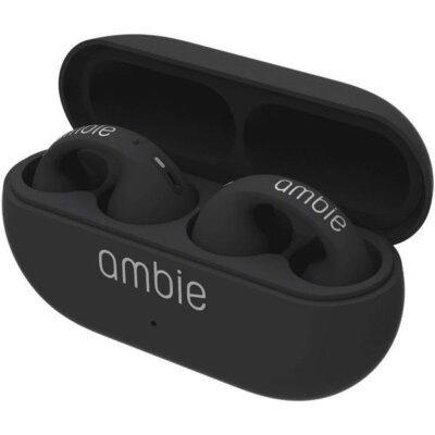 新品　ambie sound earcuffs AM-TW01 Black ambie Wireless Earphone Sound Earcuffs Bluetooth Back AM