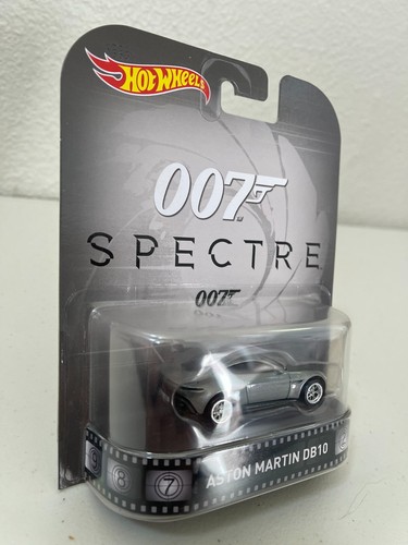 HOT WHEELS 2016 RETRO ENTERTAINMENT JAMES BOND ASTON MARTIN DB10 - Picture 3 of 5
