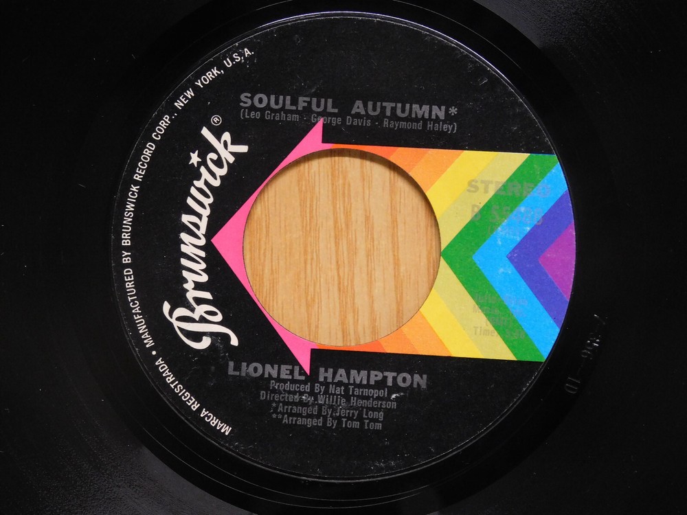 Lionel Hampton Soul 45 Soulfull Autumn bw Lady Lady Lady