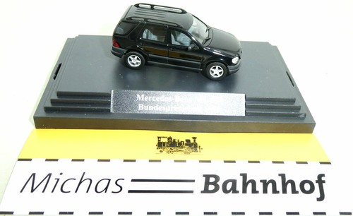 Busch Mercedes Benz ML 320 Bundespresseball H0 1:87 OVP HC4 µ - Picture 3 of 6