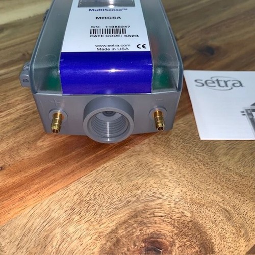 SETRA MRGSA Differential Pressure Transmitter Field Selectable Range ±5 in WC - Picture 2 of 11