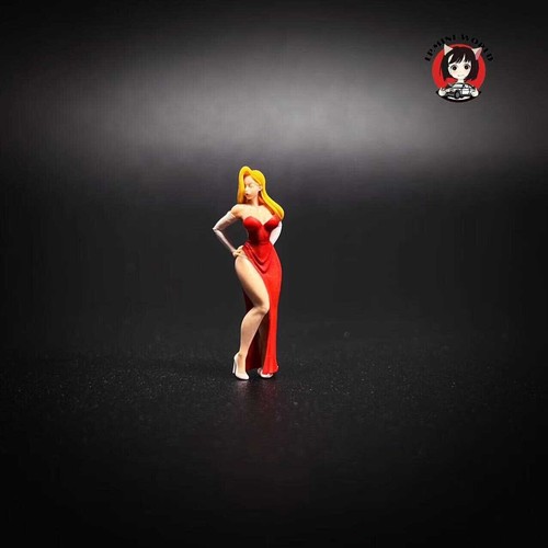 1/64 1/87 1/43 Beauty Girl Lady Scene Miniatures Figures Model For Cars Vehicles - Picture 8 of 19