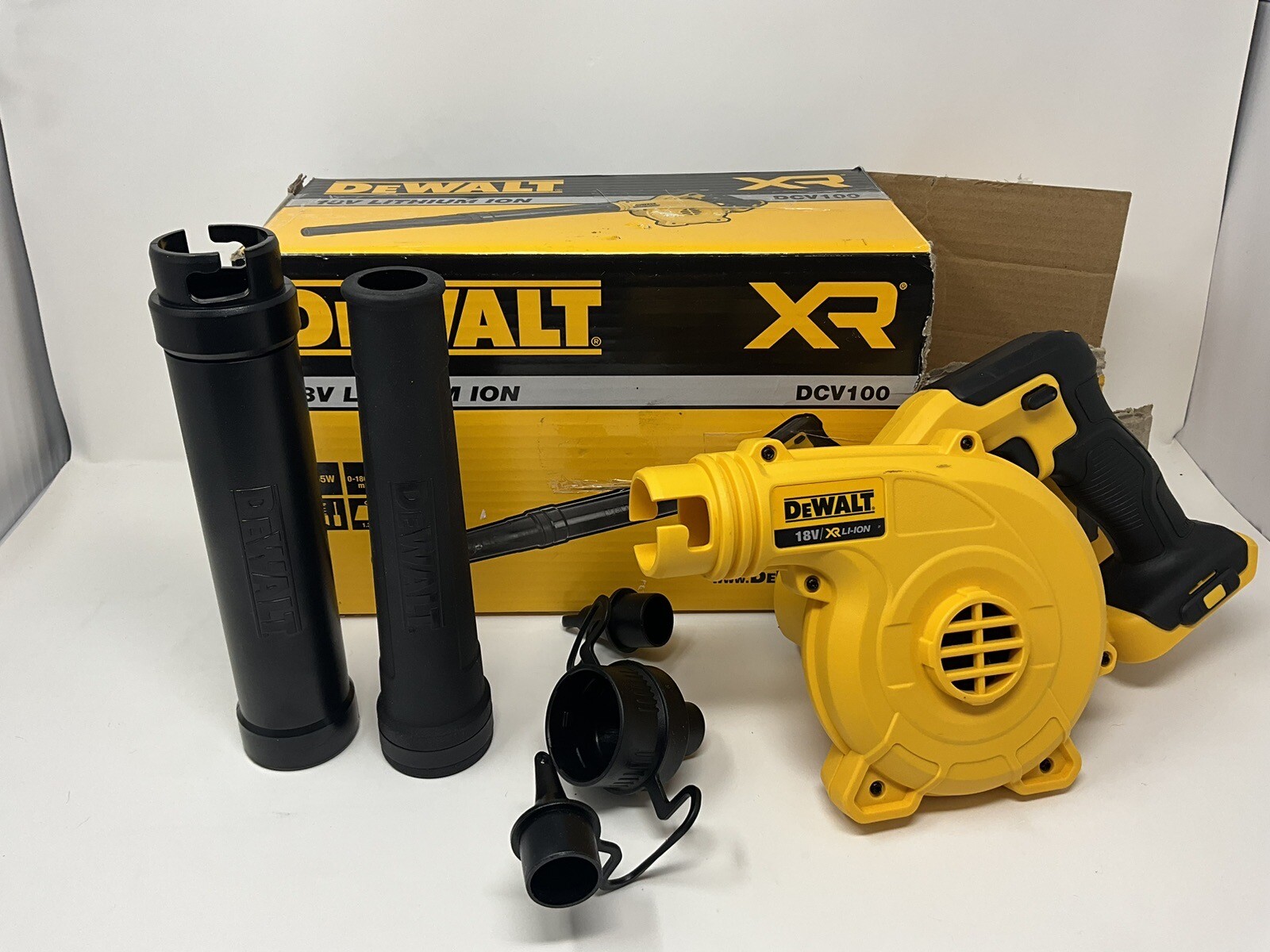 DEWALT DCV100XJ 1600W Cordless Leaf Blower (Body Only) Spares Or