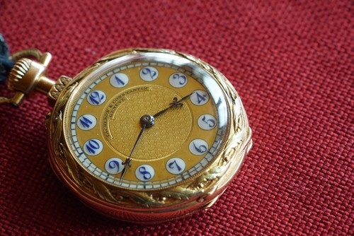 OROLOGIO DA TASCA VACHERON & CONSTANTIN GENEVE ORO 18K/750 - Foto 5 di 9