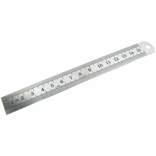 5pcs 15cm Steel Ruler 6 Inch Aircraft Flexible Modelling Flux Workshop - Picture 2 of 3