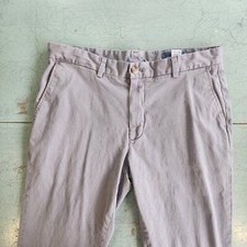 Vineyard Vines Mens Pants 34x32 Stretch Fit Breaker Gray Color.