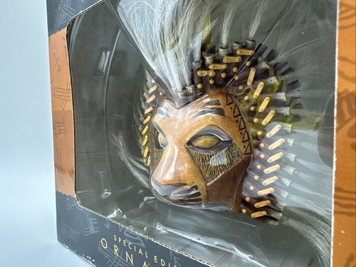Disney DER KÖNIG DER LÖWEN Broadway Musical Sonderedition SIMBA Maske Ornament - Neu im Karton - Bild 5 von 10