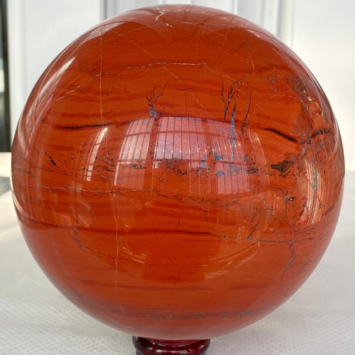 Natürliche rote Jaspis Kugel Quarz Kristall Reiki Kugel Heilung 3520G - Bild 6 von 12