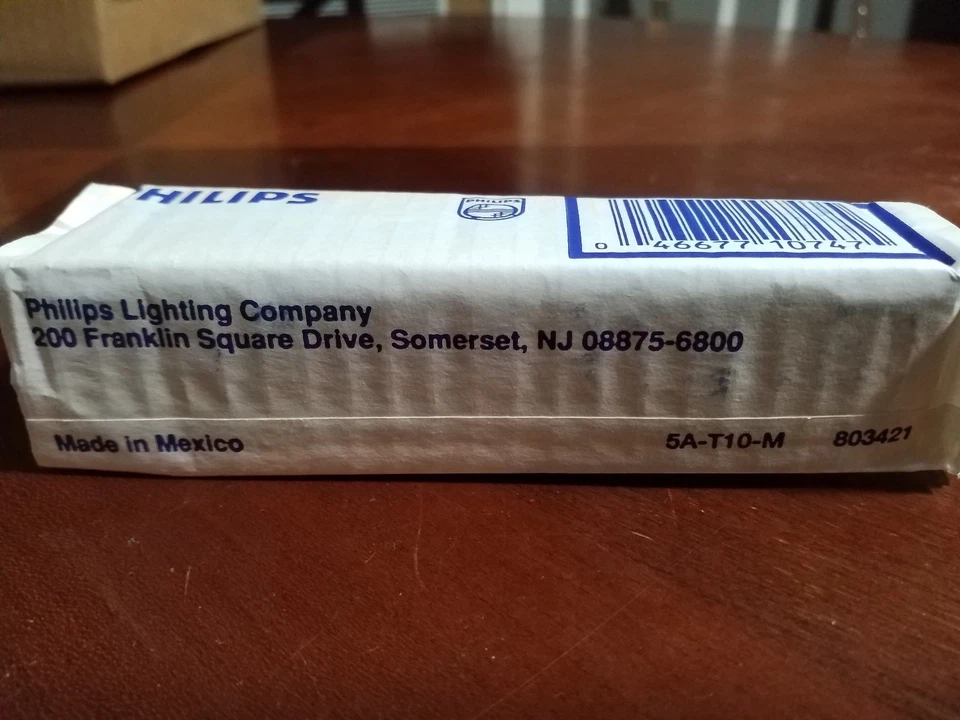 Philips Clear Tubular T10 Lamp 120V 25W 5A-T10-M - Image 3 of 4