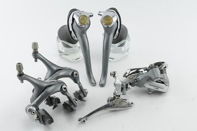 Groupe Shimano 600 6400 Complet - 2x8 Vitesses, Pour Vélo Course (occasion, Bon état)